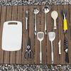Portable Stainless Steel Camping Cookware Set