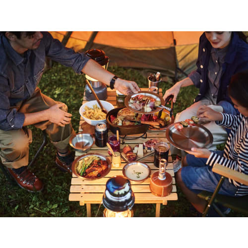 Thermos Outdoor Series Plate Stainless Steel Plate 24cm ROT-004 S