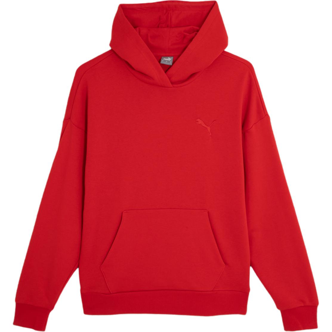 

Puma Elevated Tr Logo Embroidered Hoodie Women Sweatshirt 677223-11 XL