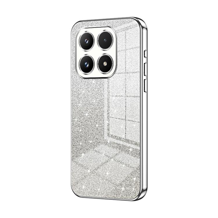 Gradient Glitter Powder Electroplated Phone Case