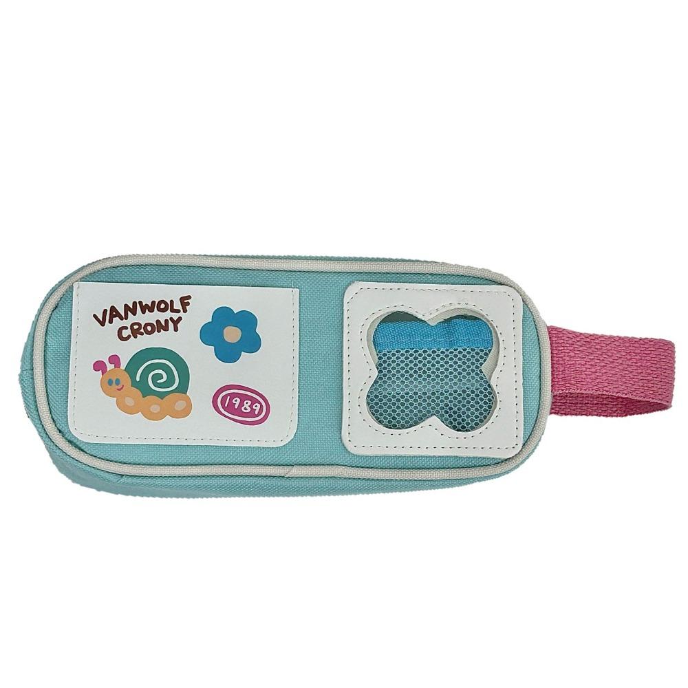 Rabbit Cartoon Stationery Bag Picnic Series Pen Pencil Case Kawaii Pencil Bag  Boys Ang Girls