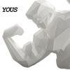 Muscle Man Figurine Muscular Bodybuilder Statue, Upper Body Male Figure, 3D Precision Molded Figure Printed Figurine, Gifts for Gym People,
