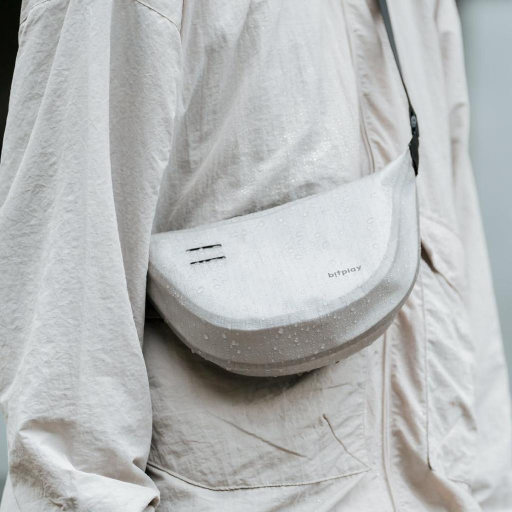 bitplay AquaSeal Waterproof Shoulder IPX7 Dry Bag Bag, Waterproof, (Cement Gray, 2.5L)