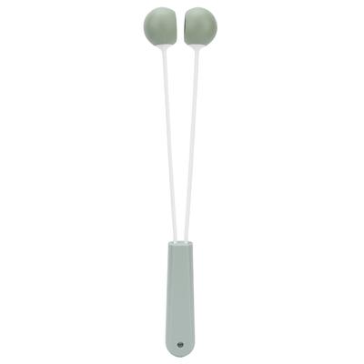 Handheld Pat Massage Hammer Fitness AntiSlip Double Ball Silicone Body Pat Massager