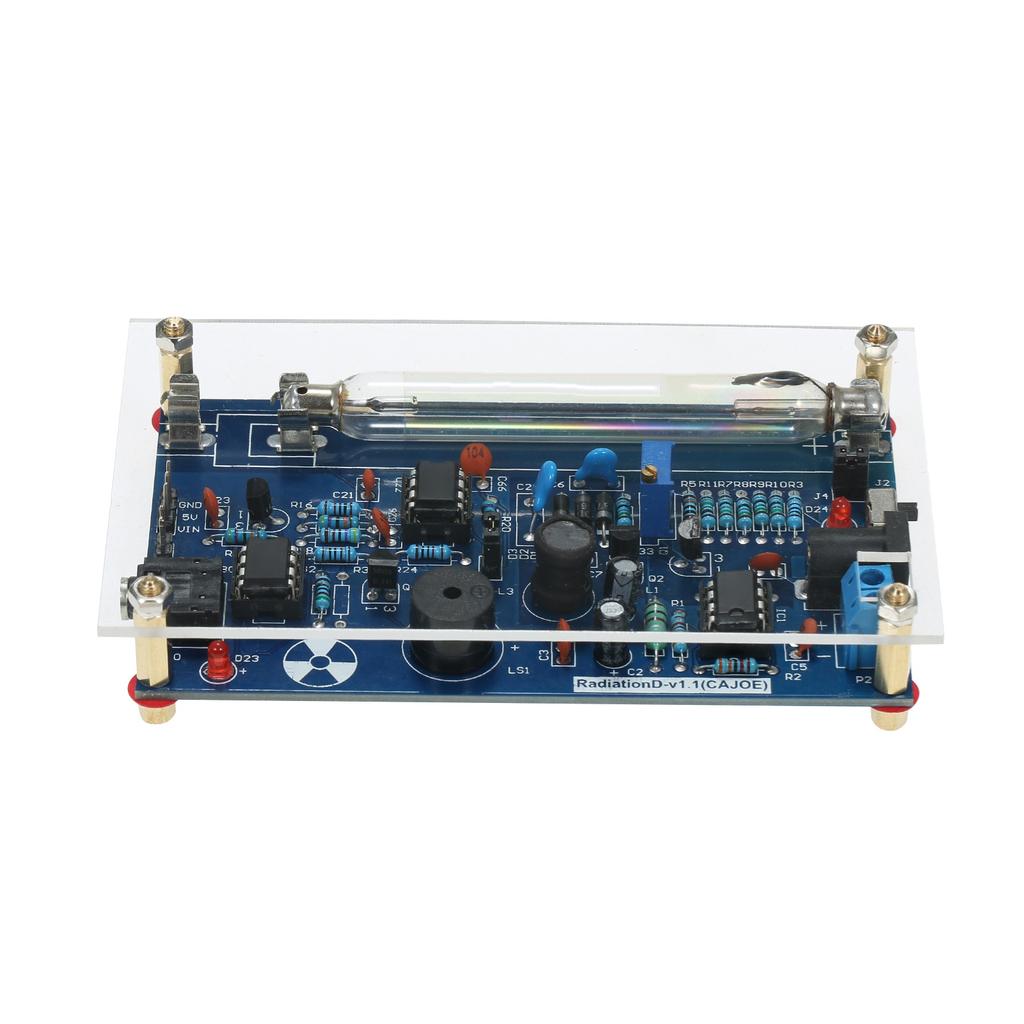Assembled Radiation Detector System, DIY Miller Tube Tube Nuclear Radiation Detector Geiger Counter Kit Module