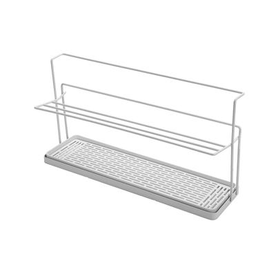 Vaspo White Candy Rack with Kitchen Compact W32 X D12 X H17cm Drainer, Supplies, Storage,