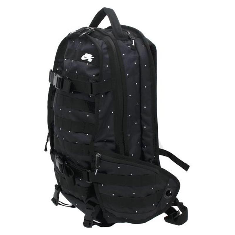 Nike Nylon Backpack Unisex Black Casual BA4592-011