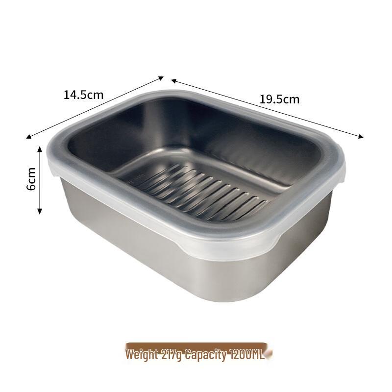 RuHan 316L Stainless Steel Food Storage Container