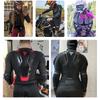 Motorradjacke Körperpanzerung für Motorradschutz Atmungsaktiv Abriebfest Aufprallschutzausrüstung Moto Turtle Fahrjacke Hose