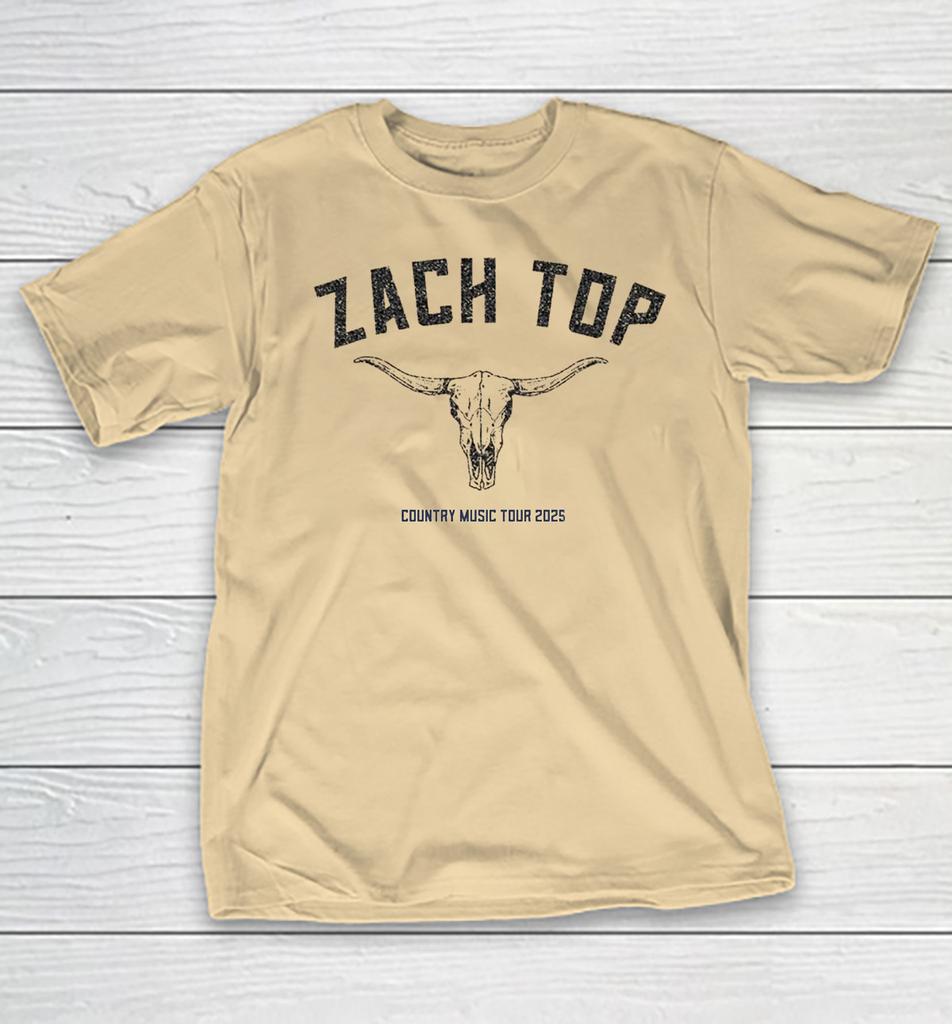 26 Collection Zach Top Country Music Tour 2025 Gift For Fan T-Shirt TMB4655 Unisex T-Shirt