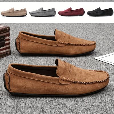 Men's Fashion Comfy Loafers, Wear-resistant Non-Slip Smart Casual Shoes