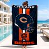 Chicago Bears  Beach Towel, Quick-drying, Easy to Care for, Suitable for Both Fitness and Beach Vacations,Sports Essential