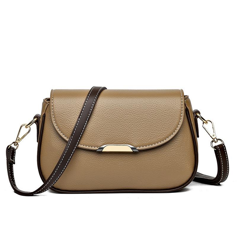 New simple single shoulder small square bag women's light luxury texture niche messenger bag versatile popular mother bag