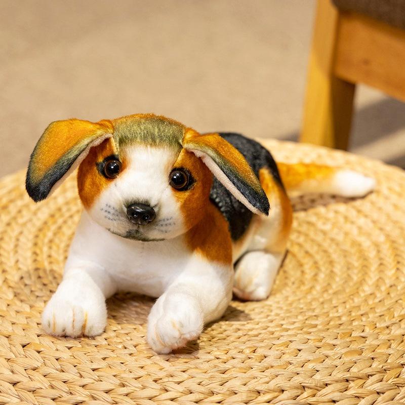 Niedlicher Simulationswelpe Dalmatinerpuppe Plüschtier Husky Shar Pei Hundepuppe Kinderspielpuppe