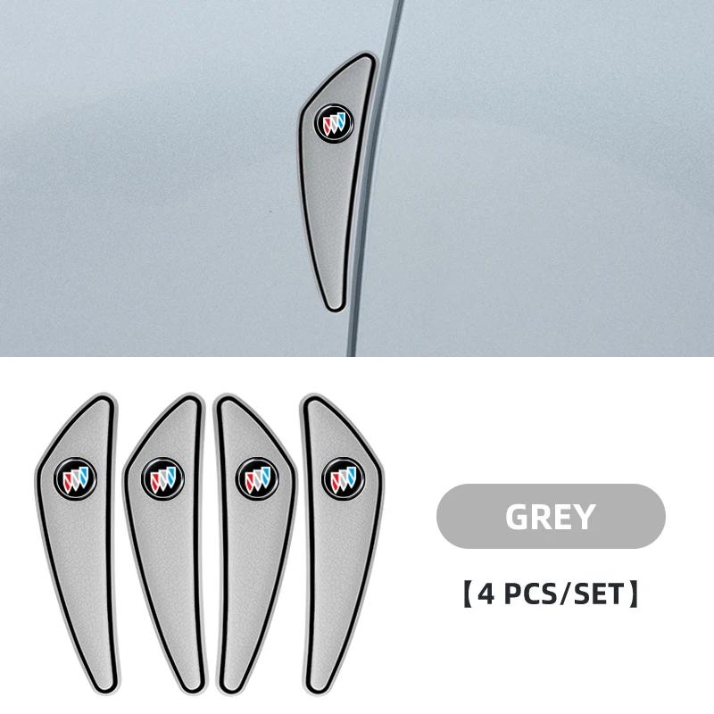 4pcs Car Door Bumper Strip Protection Strip For Buick Century Excelle XT Envision Excelle GT Verano Regal LaCrosse Encore GL8