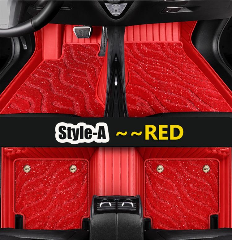 Custom 3D Car Floor Mats for Mercedes Benz C-Class sedan 2008-2026 Wagon 2010-2020 Artificial Leather Interior Accessories