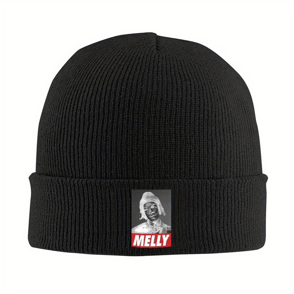 1pc Ynw Music Melly Knit Hat Beanies Winter Hat Warm New Rock Hip Hop Cap Unisex Women