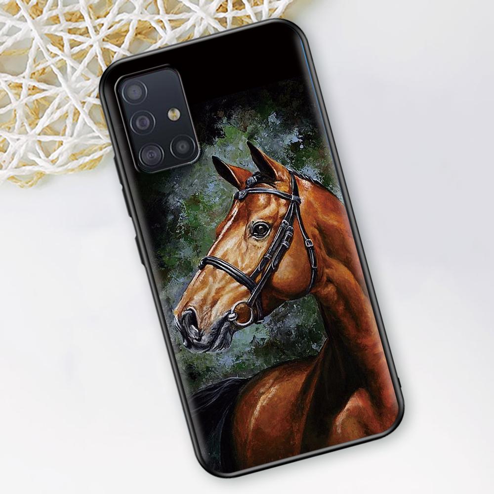 

Чехол для Samsung Galaxy A51 A12 A21s A71 A52 A31 A32 A02s A72 A11 A41 A22 A01 A42 A91, черный мягкий чехол Samsung A50