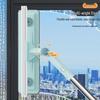 Double-Sided Universal Glass Wiper & Squeegee for High-Rise Windows