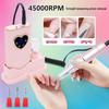Portable Rechargeable 45000 RPM Nail Polish & Cuticle Remover Manicure Grinder