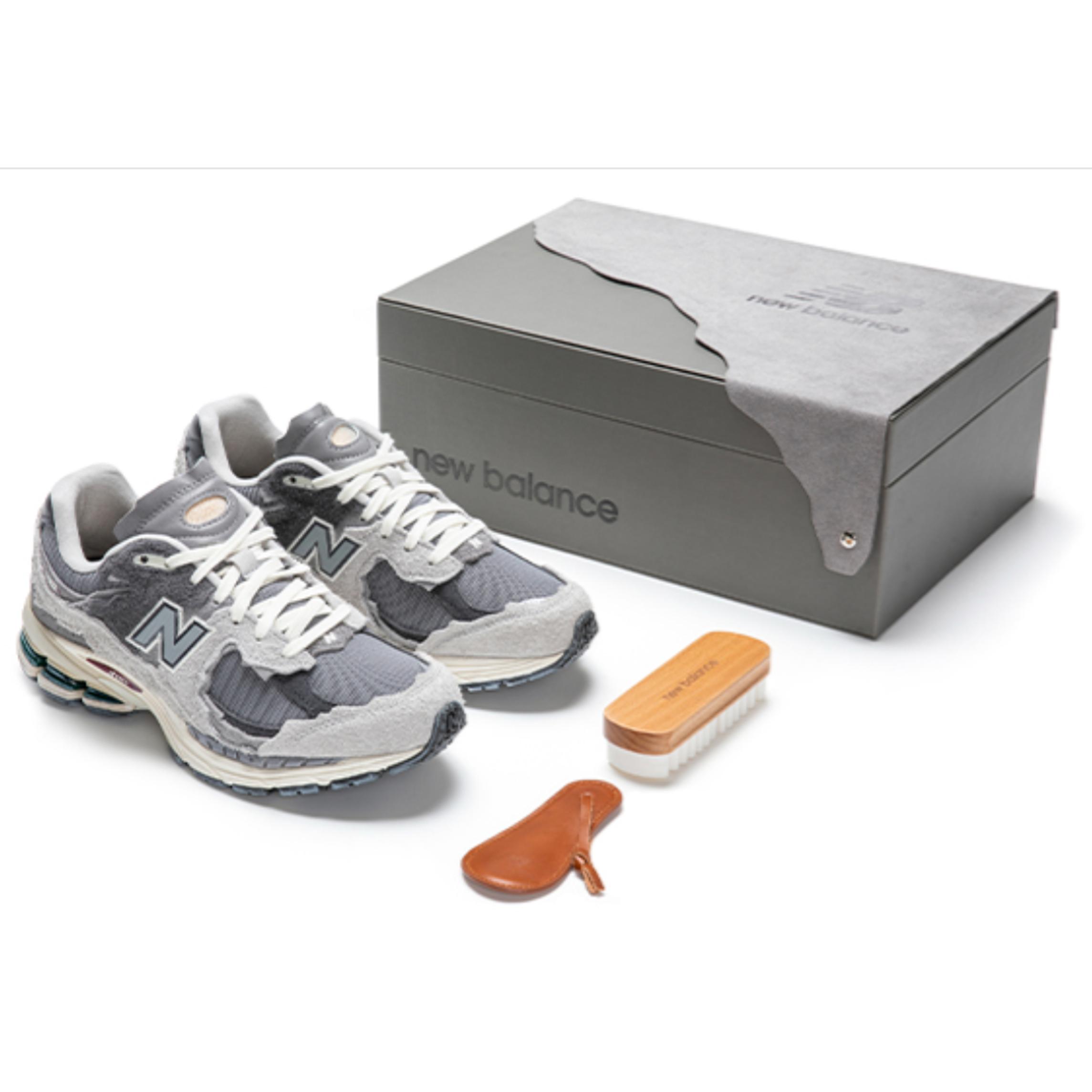 

New Balance Nb 2002R Refined Future Ретро Ткань Замша Низкий Верх Кроссовки для Бега Унисекс кроссовки Облачно-Серый M2002RDA-D(S-BOX) 42