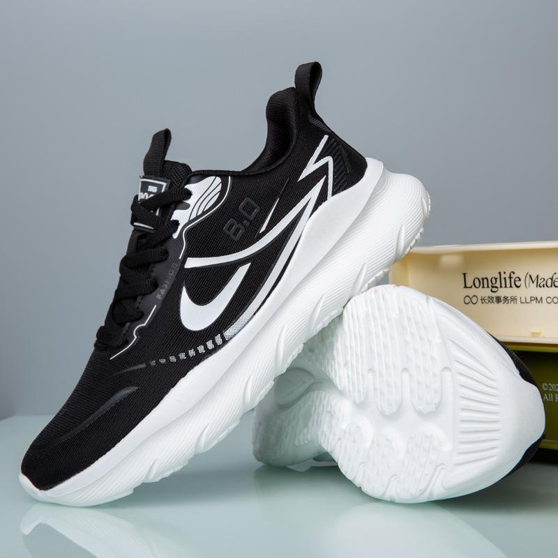 New fashion versatile sports couple shoes travel shoes ultra-light non-slip heightening outdoor running shoes men's shoes