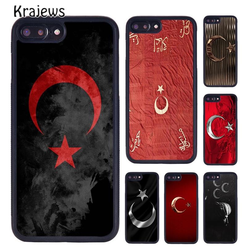Krajews Flag of Turkey Istanbul Antalya mustafa Kemal Ataturk For iPhone 17 Air 16 Phone Case Cover 15 14 plus 12 13 pro max