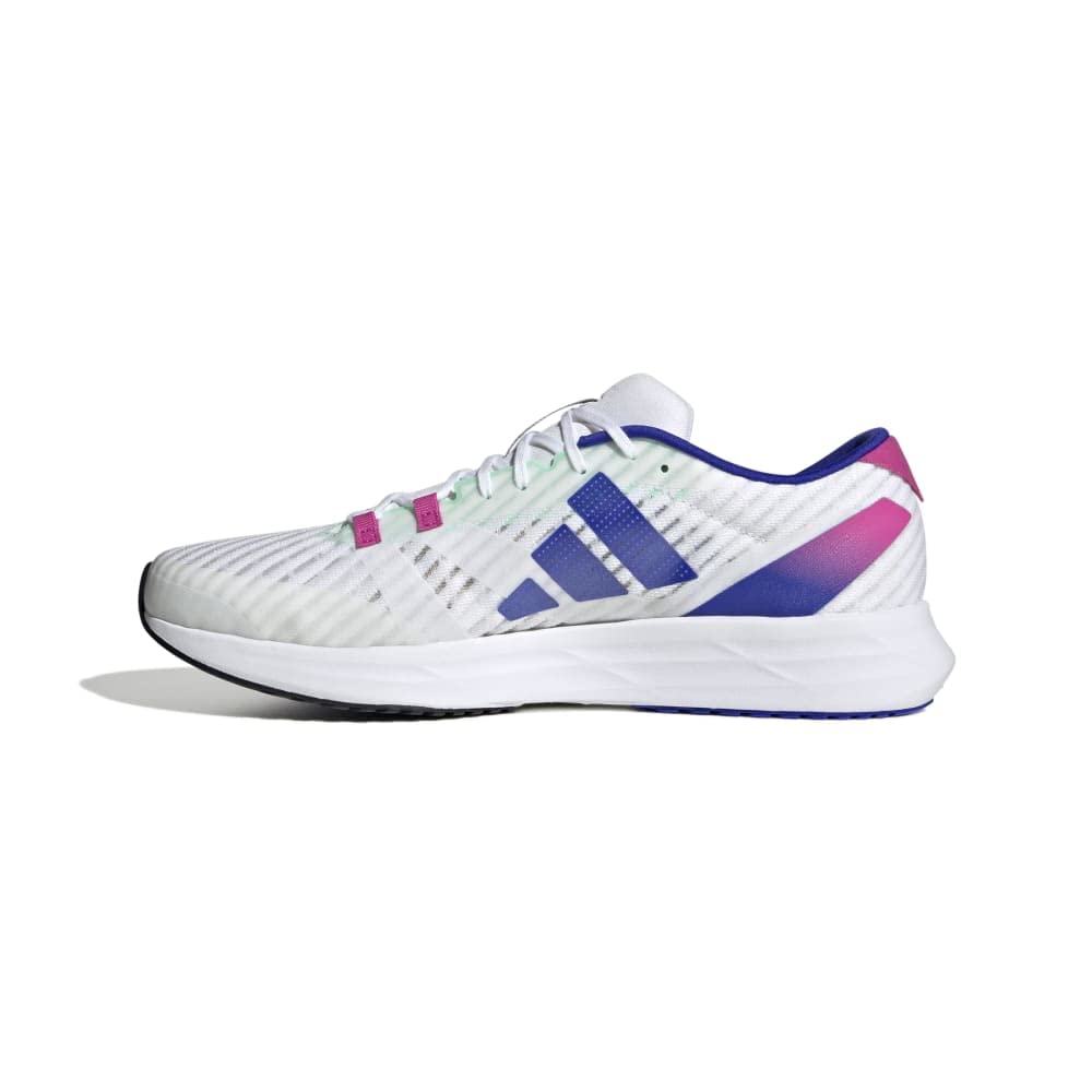 Adidas Adizero RC 5 LIZ84 Running Footwear Black Size Cm Shoes, White/Lucid Blue/Core (GV9096), 23.0