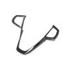 Carbon Fiber Button Frame For BMW 7 Series -22 Car Steering Wheel Cover Trim