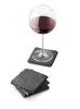 BOSKA Set of 100 X 100 X 8 Mm Coasters, 4, Stone, 2300,