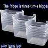 Refrigerator Side Door Storage Box - Fresh-Keeping Food-Grade Kitchen Organizer