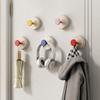 4 PCS Vacuum Suction Cup Hook Punch-free Door Hooks Waterproof Wall Hanger  Toilet