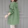 Mid-length Spring and Autumn Thin Windbreaker Jacket Temperament Casual Jacket Women