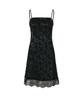 Lulu Seoul West Jacquard Slim Midi Dress (Green)