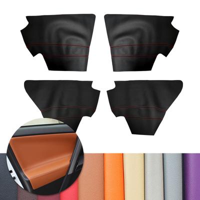 For Toyota Rav4 RAV 4 2013 2014 2015 2016 2017 2018 Car Interior Door Armrest Panel Microfiber Leather Cover Trim