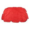 Swing Canopy 210D Silver Coated Oxford Waterproof UV Proof for Outdoor Patio Yard Chair 142x120x18cm Red