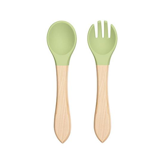 Silicone Suction Cup Placemat & Divided Plate Set for Babies & Toddlers - Includes Fork & Spoon, Food Grade & Heat Resistant.