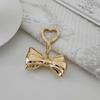 Stylish Keychain Pendant with Delicate Bowknot Stylish Bowknot Bag Charm Portable Phone Straps Chain Keychain for Women
