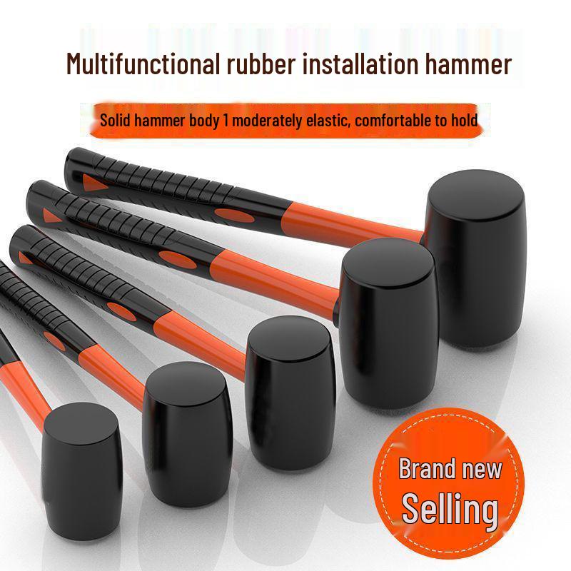 Großer Gummihammer für Fliesenlegen - Solider Hammer zur Installation
