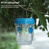 2 Pack Solar Wasp Traps Outdoor Hanging Flying Insect Fly Wasp Mosquito Hornets Killer Catcher Bait Trap NO CHEMICAL