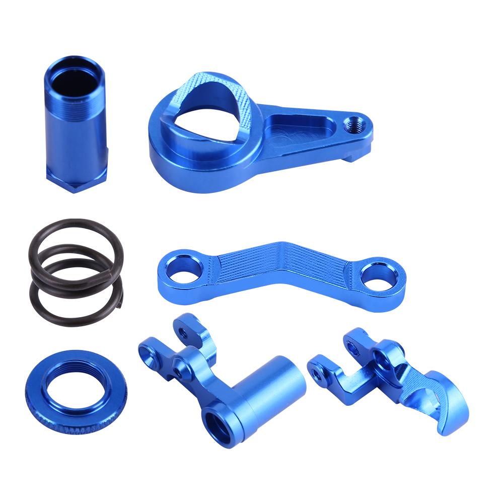 Aluminium Alloy Steering Servo Saver Complete Part Kit for   Slash 4X4 1/10 Truck RC Car