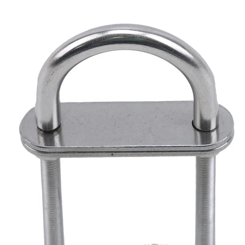 

New Bow Stern Eye U-Bolt Stainless Steel Marine Bolt Rope Rigging Replace Rowboats Accessories U