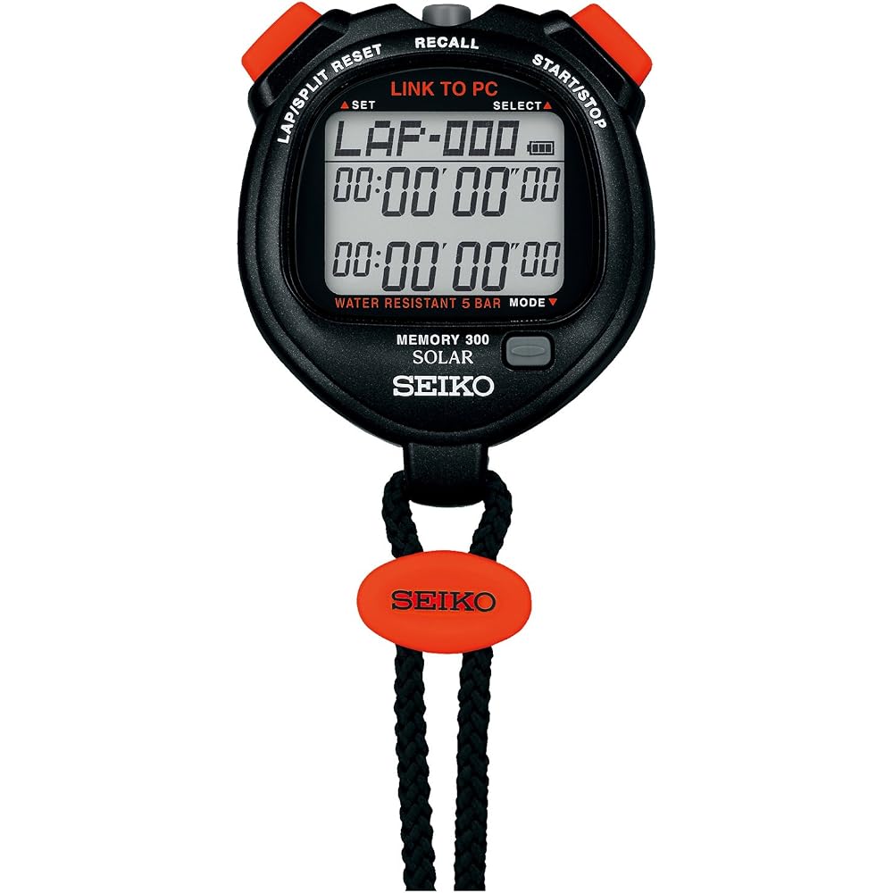 Seiko Data Communication Solar Stopwatch Block Memory SVAJ701