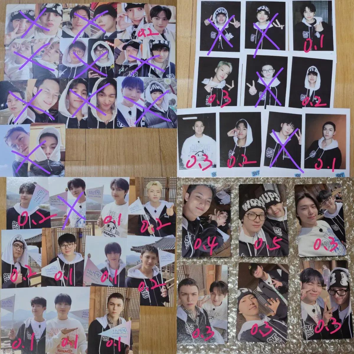 

Seventeen Nanabnb Nanaminbak Photocard
