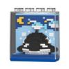 Sea Animals 3d Constructor Model Building Set Fish Mini Bricks Building Blocks Toy for Children Girls 7 to 10 Year Adults Block