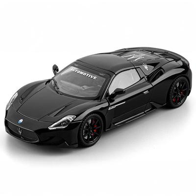 1/24 Maserati MC20 Kabriolet Samochód Sportowy Stop Metal Diecast Model Samochodu Dźwięk i Światło Pull Back Kolekcjonerski Dekoracja Hobby Urodziny