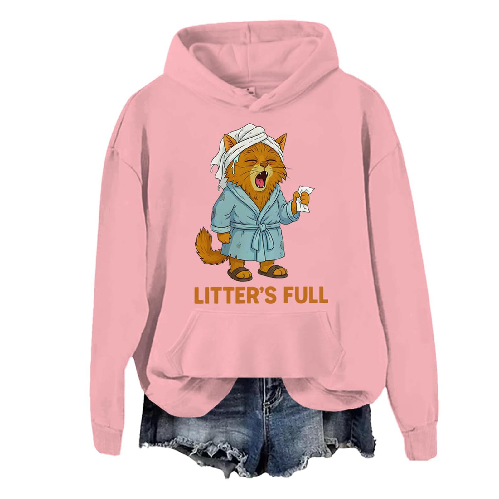 

Funny Merry Christmas Litter s Full Print Sweatshirt Tops For Women Men L