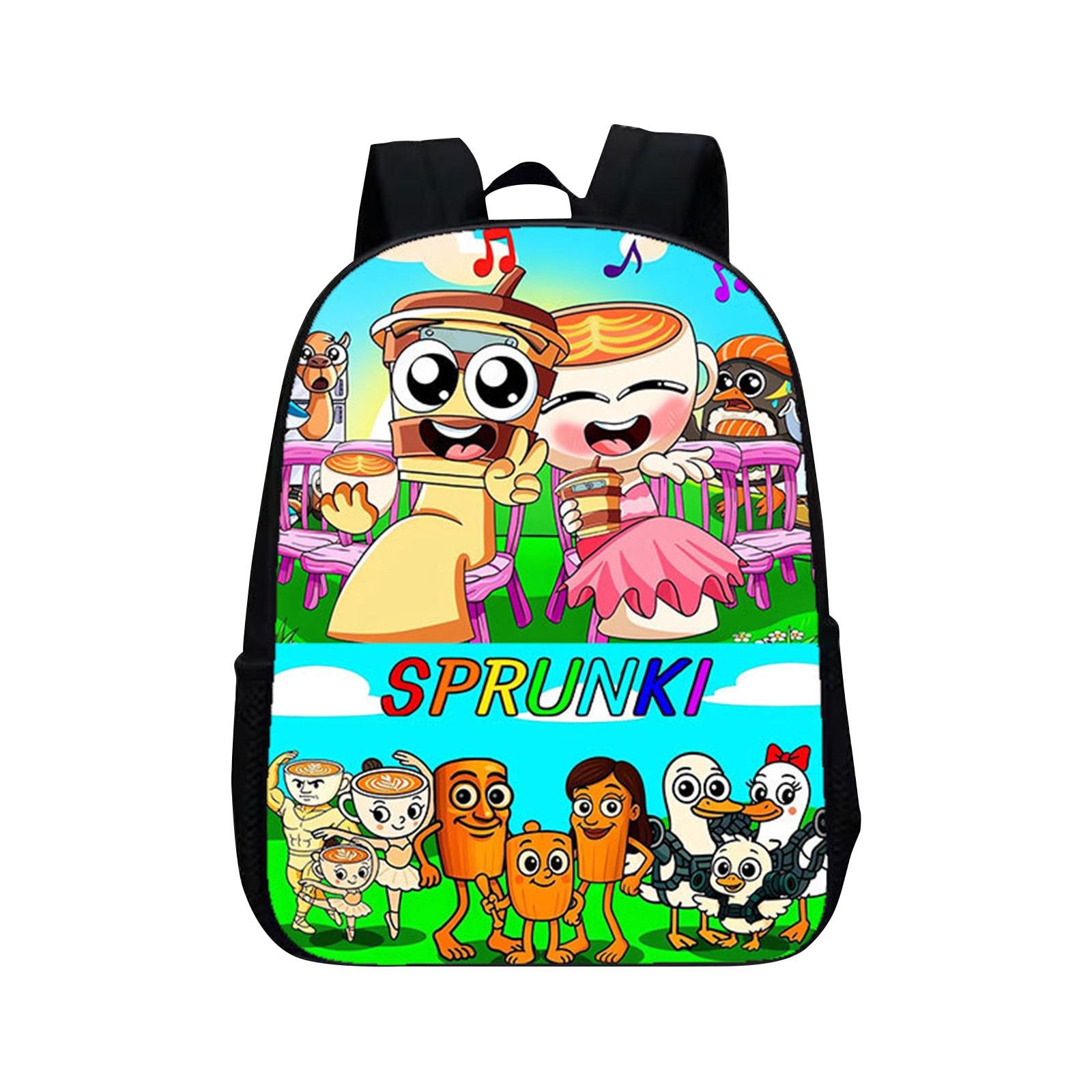 

Cartoon Schoolbag Lightweight Back To School Supplies Schoolbag Laptop Backpack Large 15 Inch Backpack Small Backpack One Size