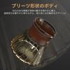 Epeios Melody Drip Coffee cup Easy to Server, 1-4 capacity, Multi-layer coated, Heat-resistant glass, clean, Amber.