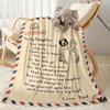 Love Letter To Daughter Blankets Are Suitable for Living Rooms,making Them an Ideal Choice for Outdoor Travel and Gifts.